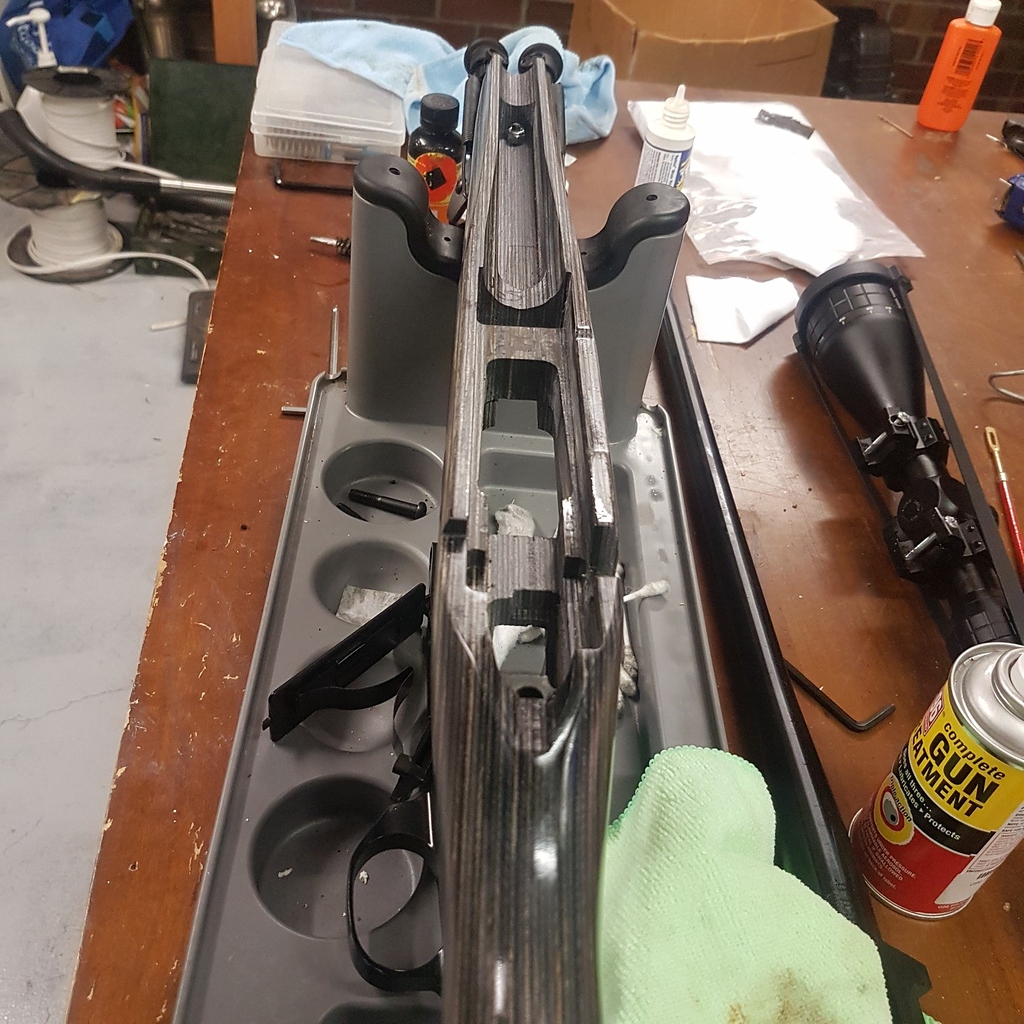 HOWTO A Noobs Odyssey, Bedding a Howa 1500 Articles, Howtos and Lists Oz Gun Lobby